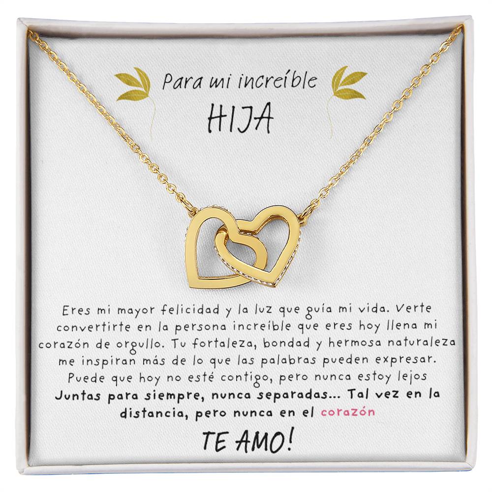 Para Mi Hija Nunca Separadas Collar