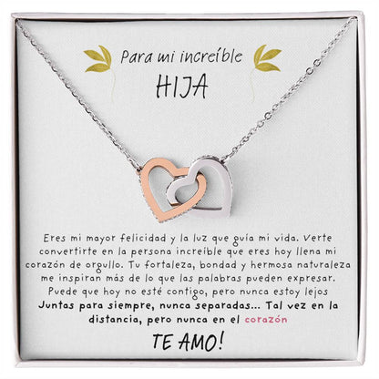 Para Mi Hija Nunca Separadas Collar