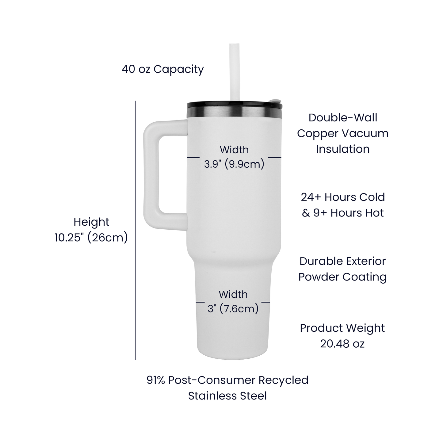 World's Best Daughter Laser Engraved Tumbler